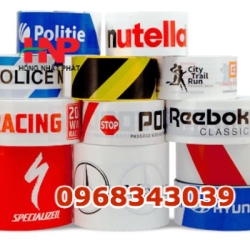 Băng keo màu in logo