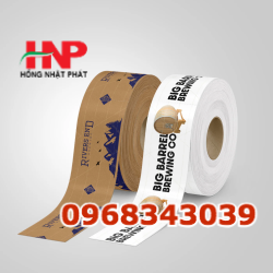 Băng keo đục in logo