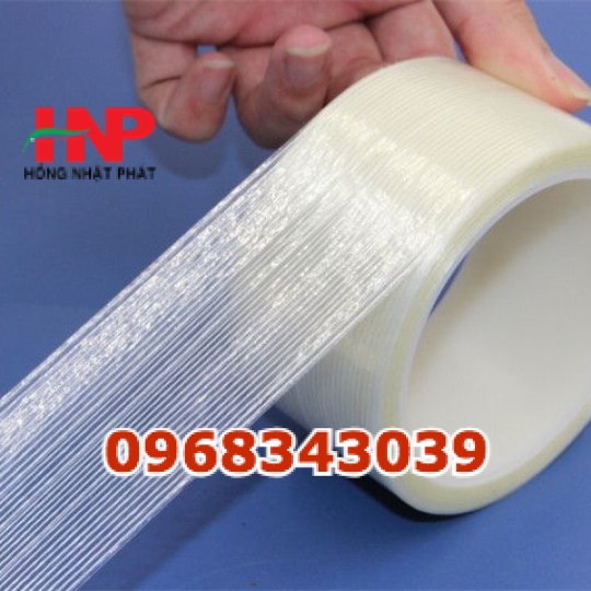 Băng dính sợi thủy tinh 1 mặt