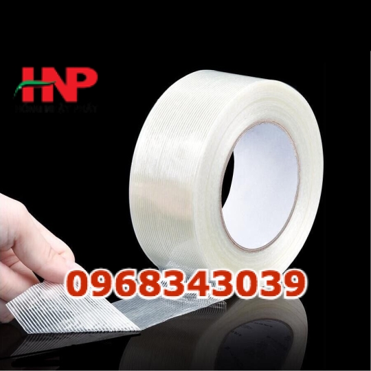 Băng dính sợi thủy tinh 1 mặt