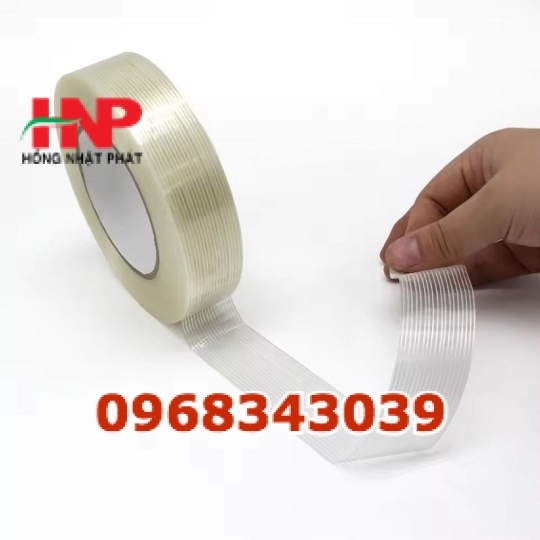 Băng dính sợi thủy tinh 1 sọc