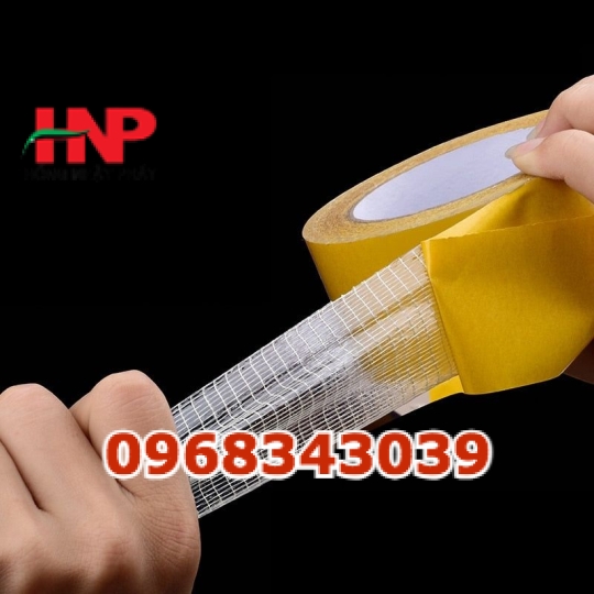 Gia công băng dính sợi thủy tinh 2 sọc