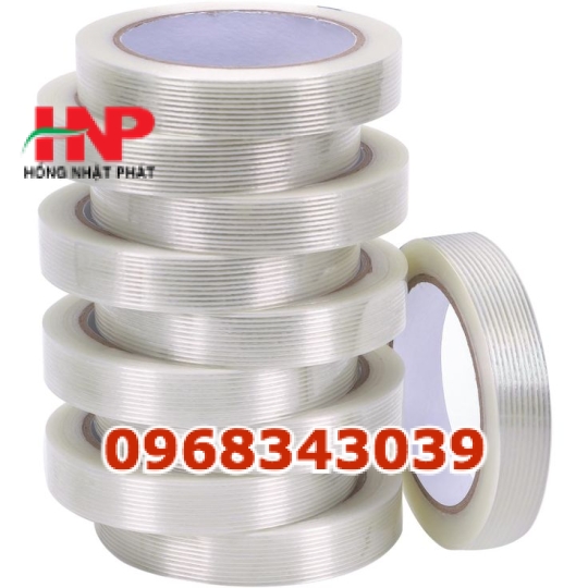 Băng dính sợi thủy tinh 1 mặt