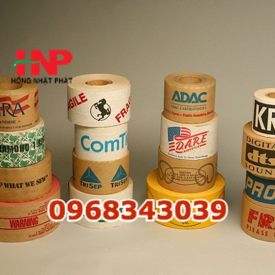 Băng keo giấy in logo giá tốt