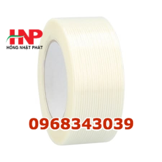 Băng dính sợi thủy tinh 2 sọc