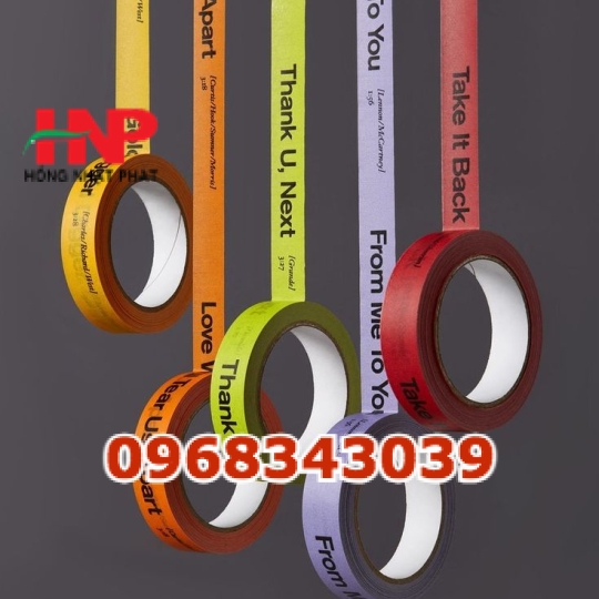 Băng dính in logo