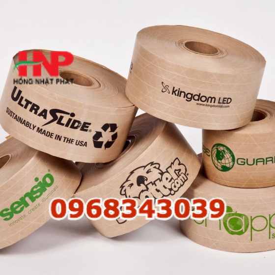 Băng keo giấy in logo