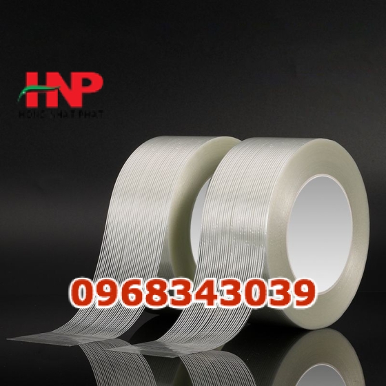 Băng keo 2 mặt sợi thủy tinh