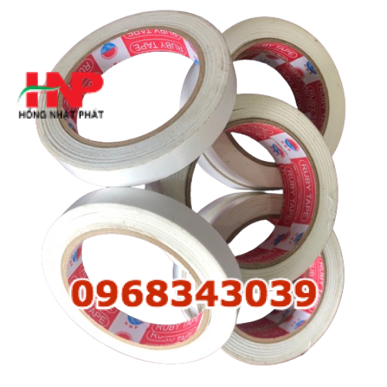 Băng  keo hai mặt 12mm